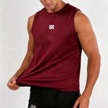 Men's Mesh Bodybuilding Stringer Tank Top