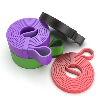 4 Piece Pull Up Assistance Resistance Band Set