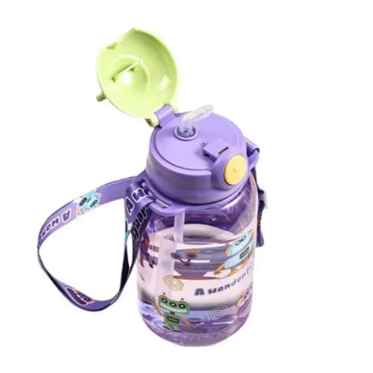 650ml BPA Free Leak Proof Kids Water Bottle with Straw