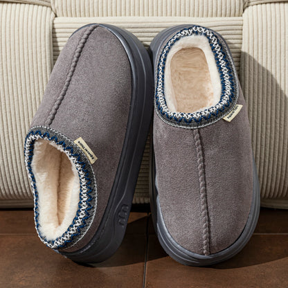 Unisex Warm Fuzzy Plush Slipper Boots