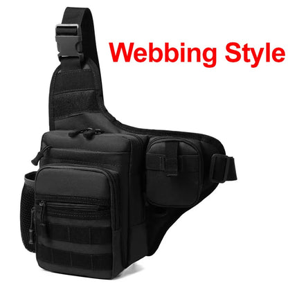 Men's Tactical MOLLE Crossbody Waist Pack