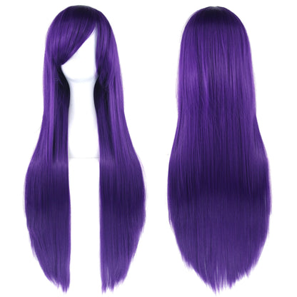 Soowee 80cm Long Synthetic Straight Cosplay Wig