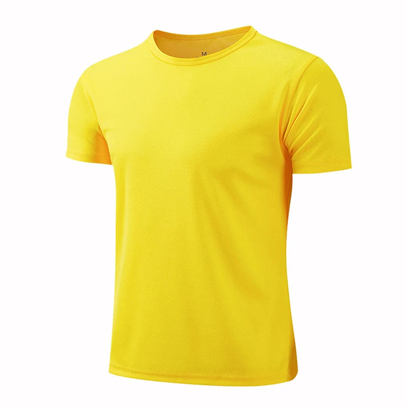 Unisex Quick Dry Breathable Sports T Shirt