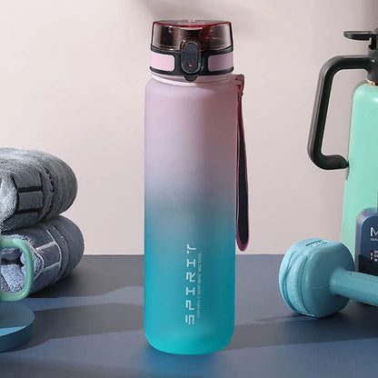 600ml to 1000ml Gradient Sports Water Bottle