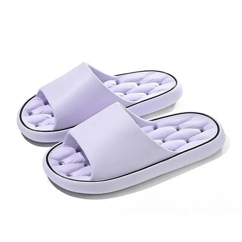 Quick Dry EVA Shower Slippers for Women Lightweight Beach Slides