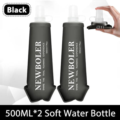 150ml to 500ml TPU Collapsible Soft Flask Water Bottle