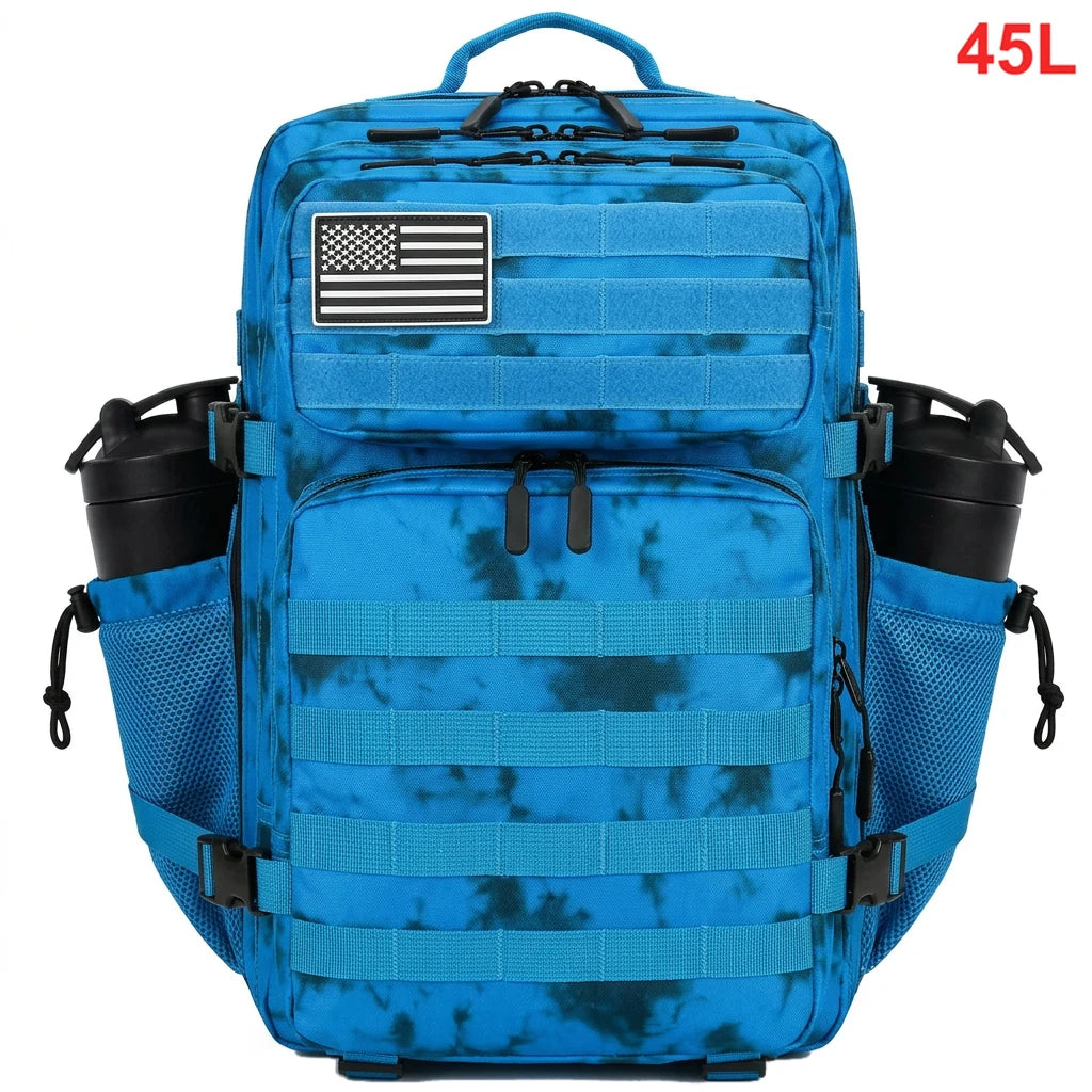 45L Waterproof Tactical Hiking and Travel Backpack