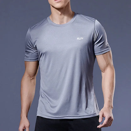Men's Quick Dry Compression Running Sports T Shirt