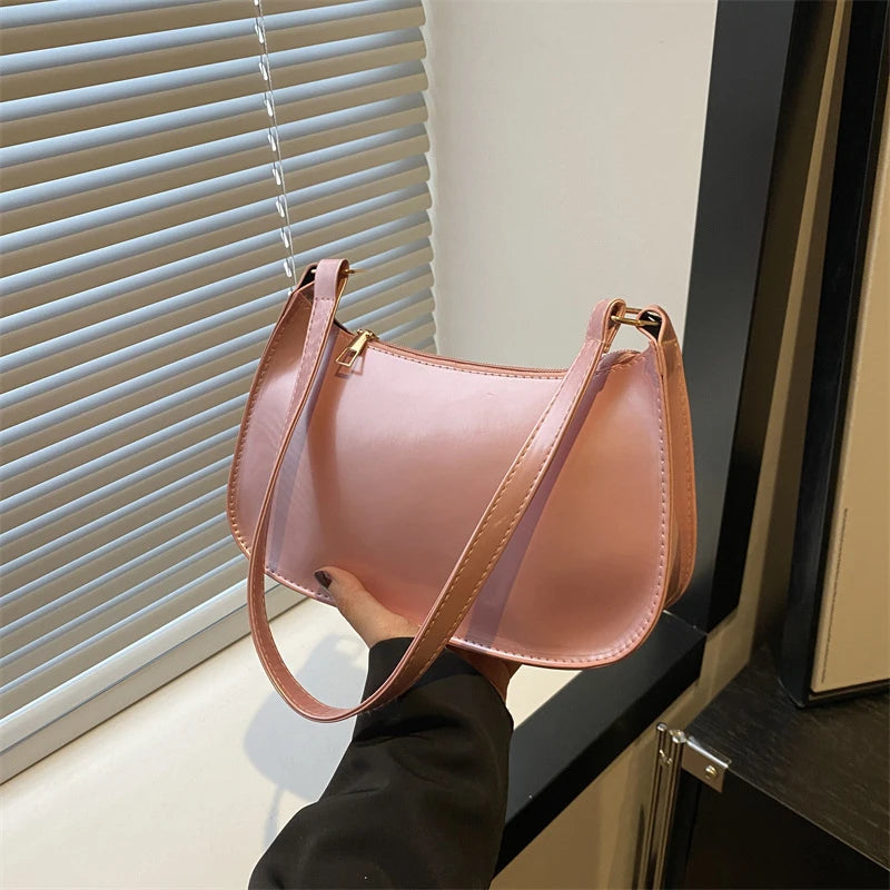 Women’s Retro PU Leather Shoulder Hobo Bag