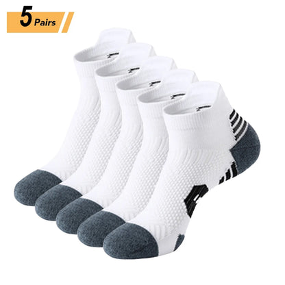 3 Pairs Quick Dry Non Slip Sports Socks