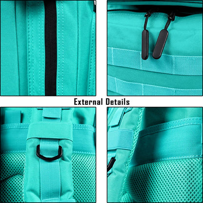 45L Waterproof Tactical Hiking and Travel Backpack