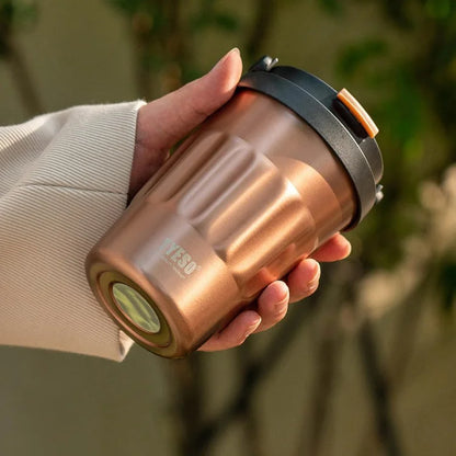 Tyeso 400ml or 500ml Stainless Steel Insulated Travel Mug