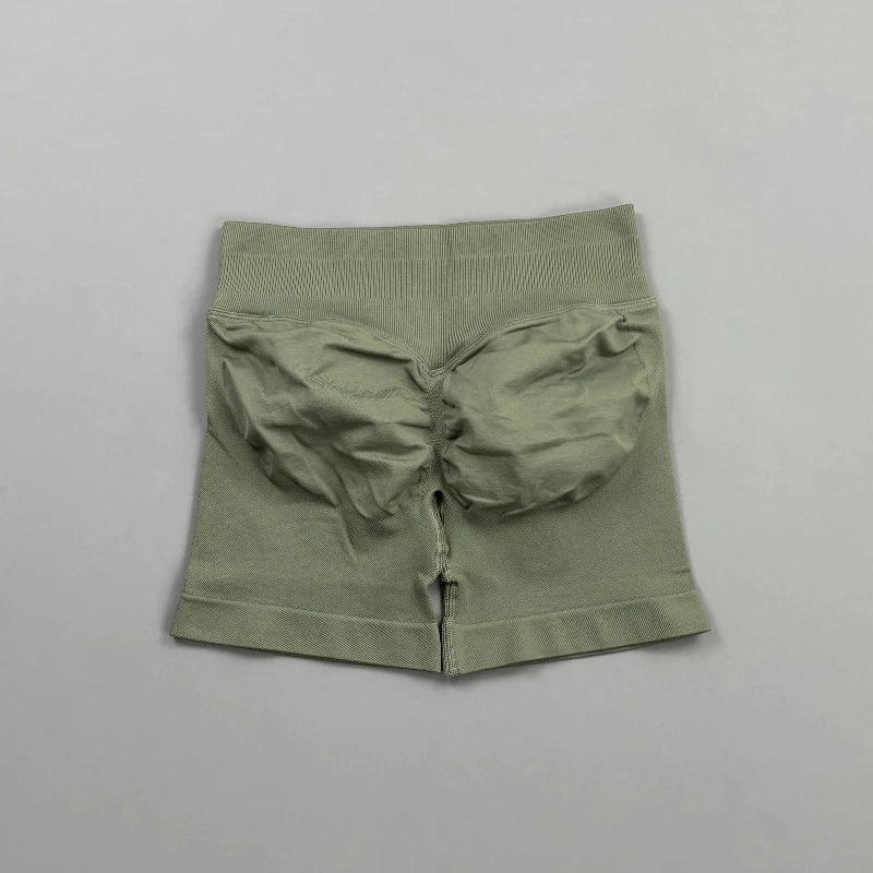 Women's Low Waist Scrunch Butt Biker Shorts
