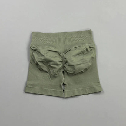 Women's Low Waist Scrunch Butt Biker Shorts