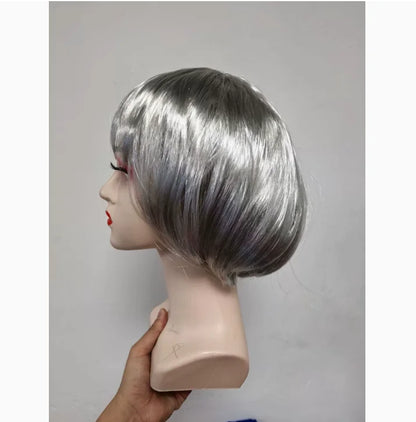 Short Bob Synthetic Cosplay Wig for Women