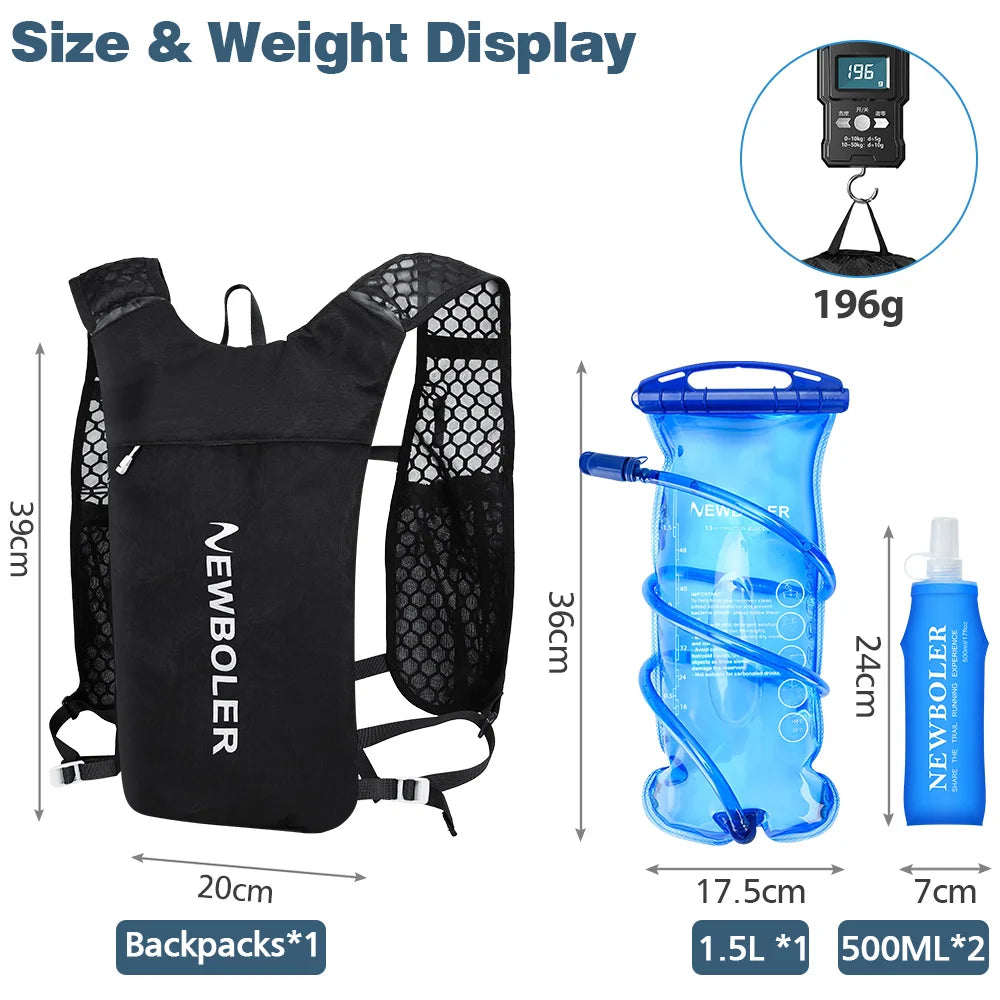 Lightweight Breathable Trail Running Hydration Vest