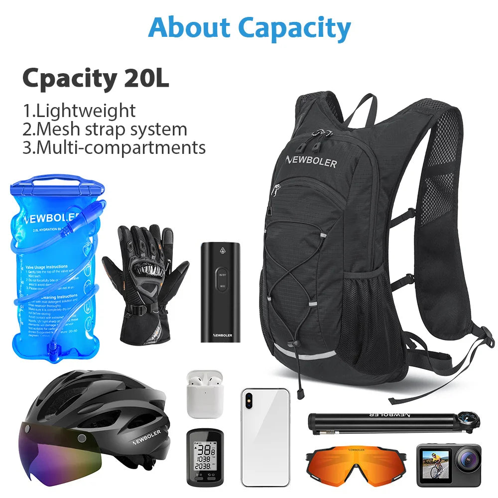 20L Lightweight Cycling Hydration Backpack