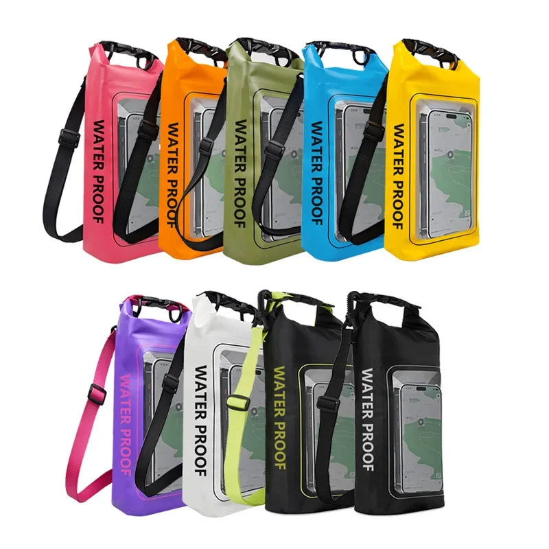 2L or 5L Waterproof Touch Screen Dry Bag