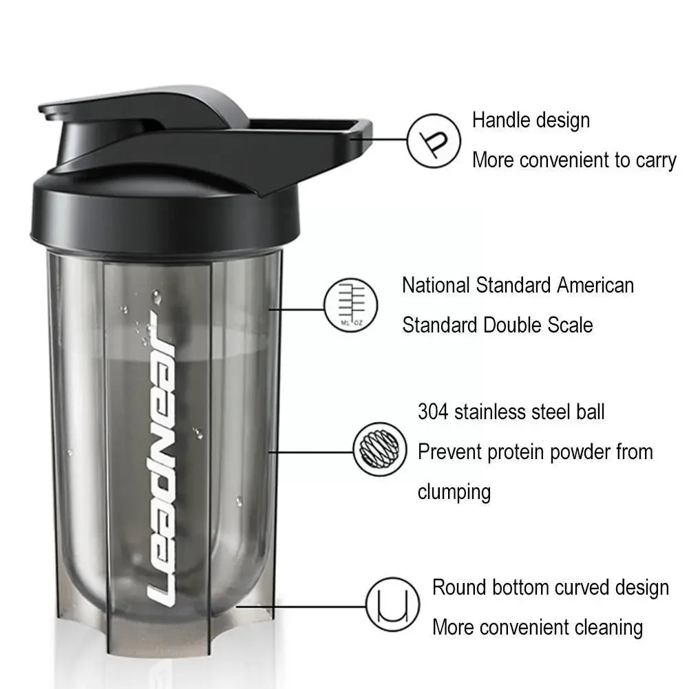 Leak Proof Protein Shaker Bottle for Gym and Fitness