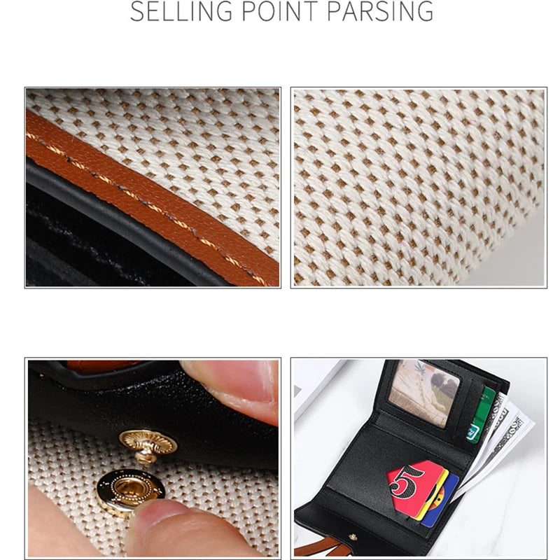 Vintage Large Capacity Women’s Wallet Multi-Function Card & Coin Holder