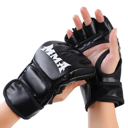 Professional Half Finger Boxing Training Gloves