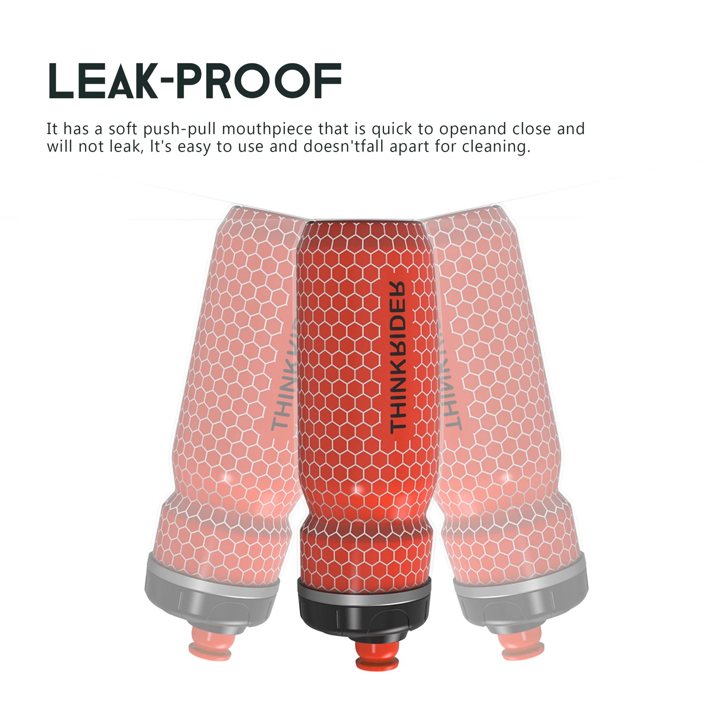 ThinkRider 620ml Insulated PP5 Cycling Water Bottle