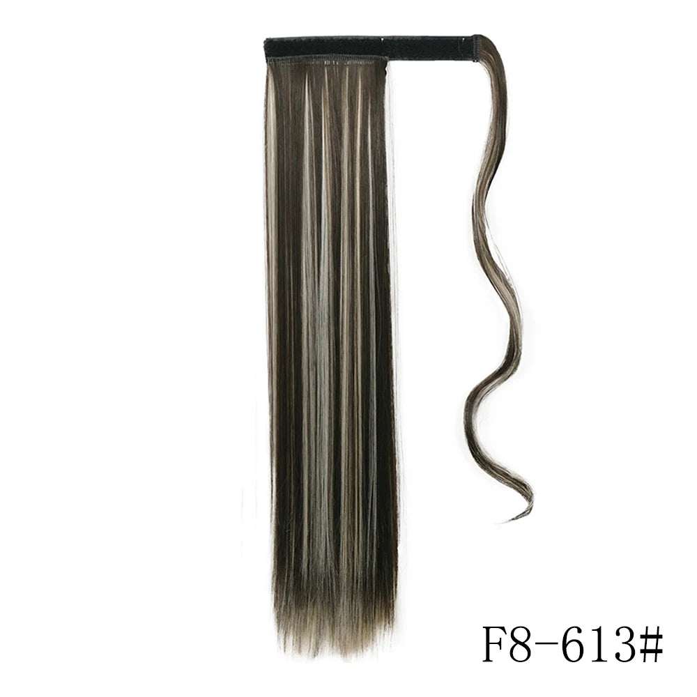Long Straight Wrap Around Ponytail Hair Extension