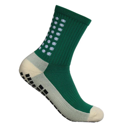 MagiMobo Men's Non Slip Grip Football Socks