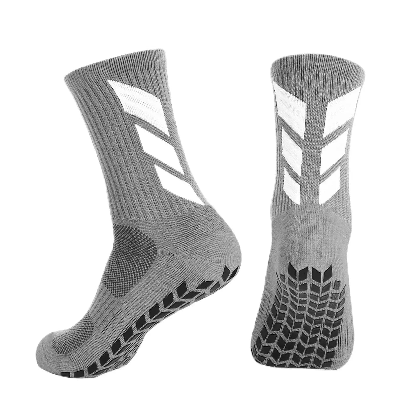1 Pair Men's Non Slip Football Training Socks