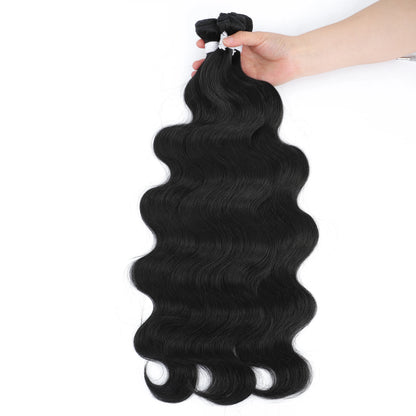 Colorful Ombre Body Wave Synthetic Hair Extensions