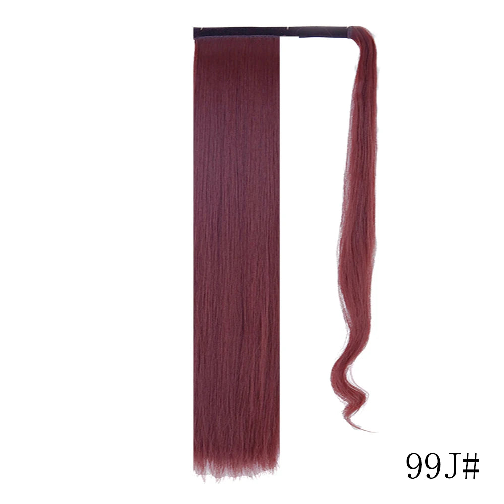 Long Straight Wrap Around Ponytail Hair Extension