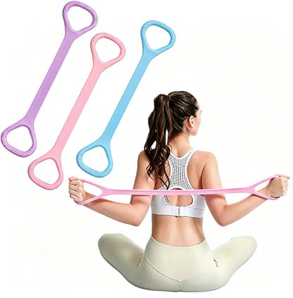 8 Piece Fitness Resistance Band Set
