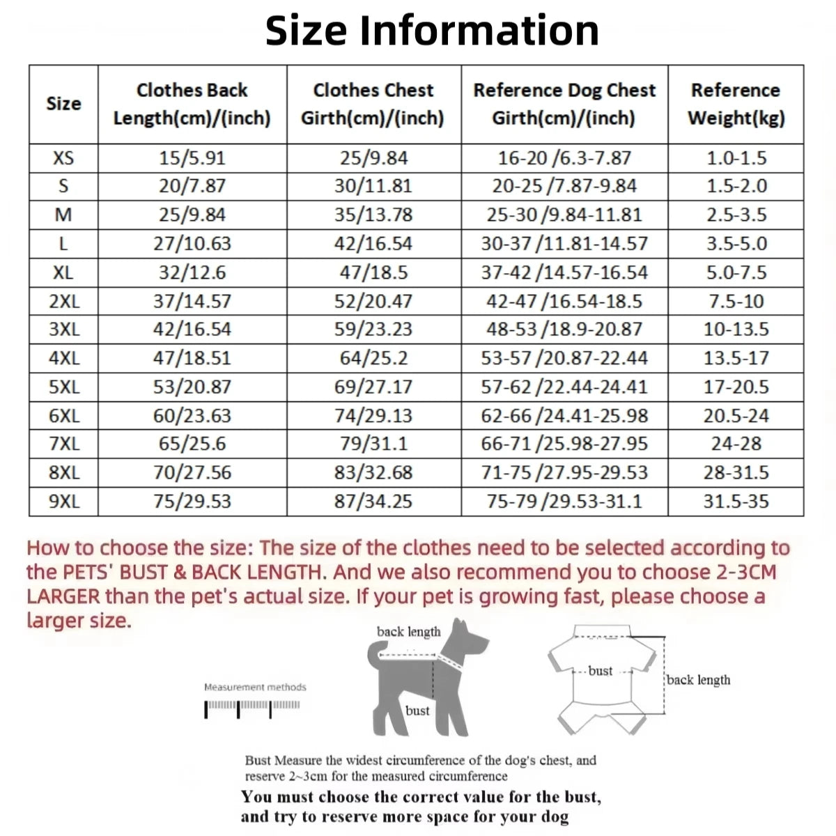 Warm Dog Hoodie Coat for Medium & Large Dogs Winter Pet Clothing