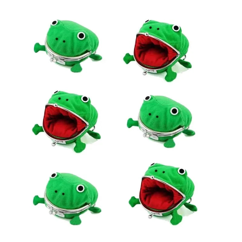 Plush Frog Ninja Coin Wallet