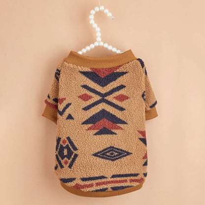 Warm Woolen Sweater for Small Dogs Spring Autumn Pet Clothing