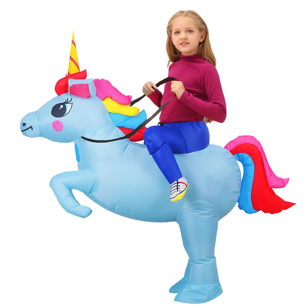Kids Dinosaur Inflatable Costume for Halloween & Cosplay