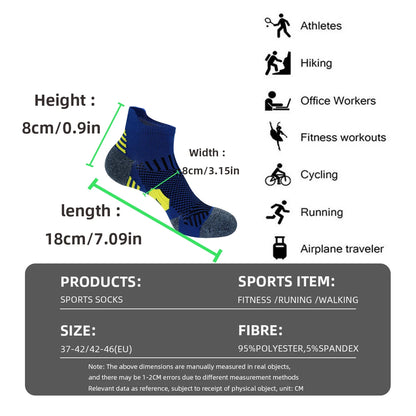 3 or 9 Pairs Non Slip Sports Socks for Men and Women