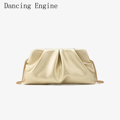 Chain Shoulder Clutch Bag for Women Wedding & Evening Parties