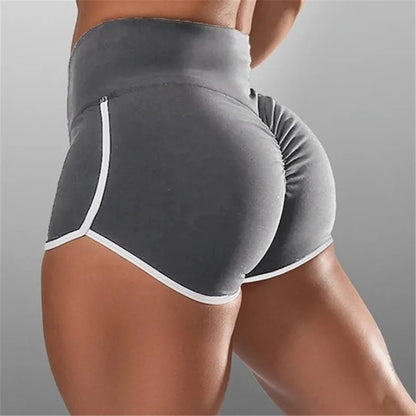Women's Low Waist Stretchy Yoga Gym Shorts