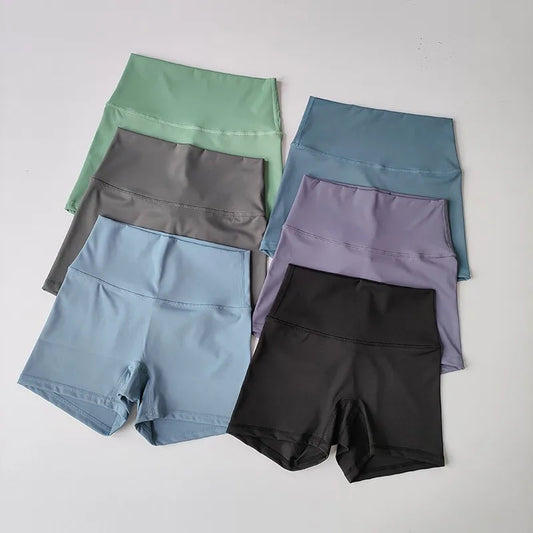 Women's High Waist Butt Lift Yoga Shorts