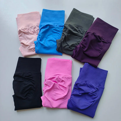 Women's High Waist Seamless Butt Lift Yoga Leggings