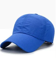 Breathable Mesh Solid Color Baseball Cap for Men & Women