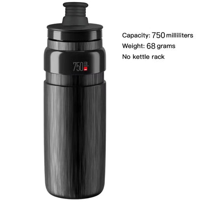 BPA Free Squeeze Cycling Water Bottle with Magnetic Cage
