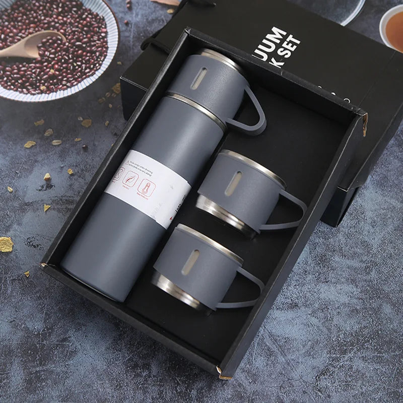 500ml Stainless Steel Vacuum Insulated Thermos Gift Set