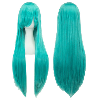 Soowee 80cm Long Synthetic Straight Cosplay Wig