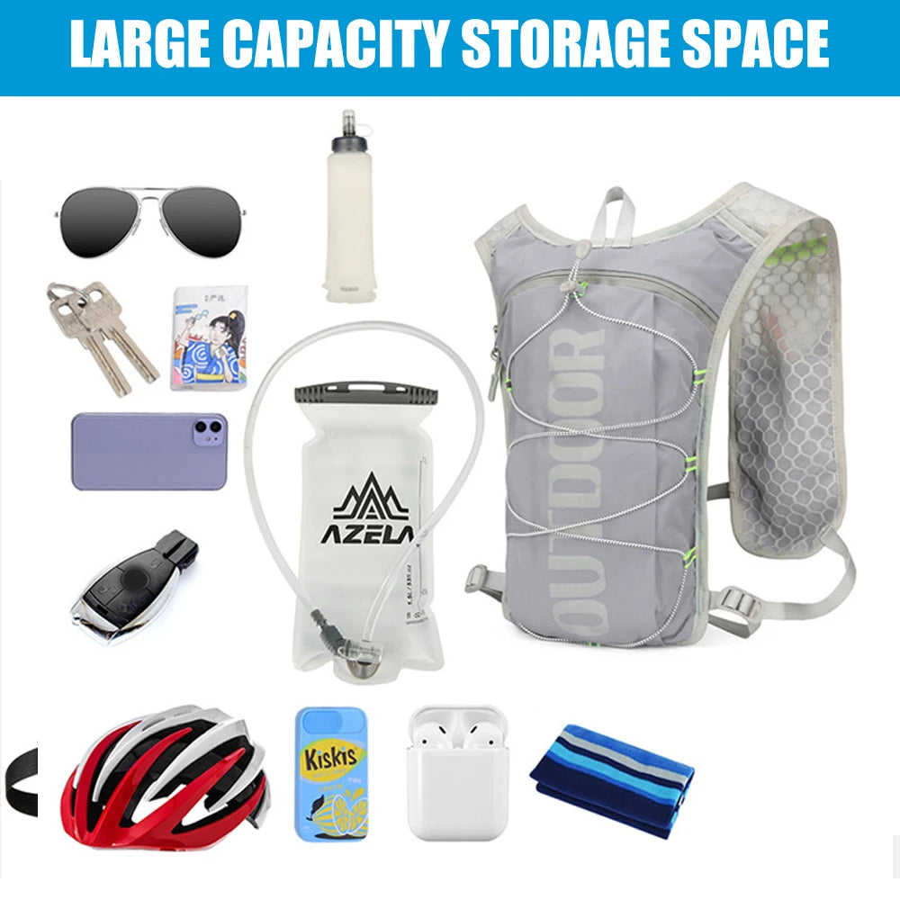 Unisex Lightweight Running Hydration Vest Backpack