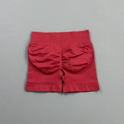 Women's Low Waist Scrunch Butt Biker Shorts