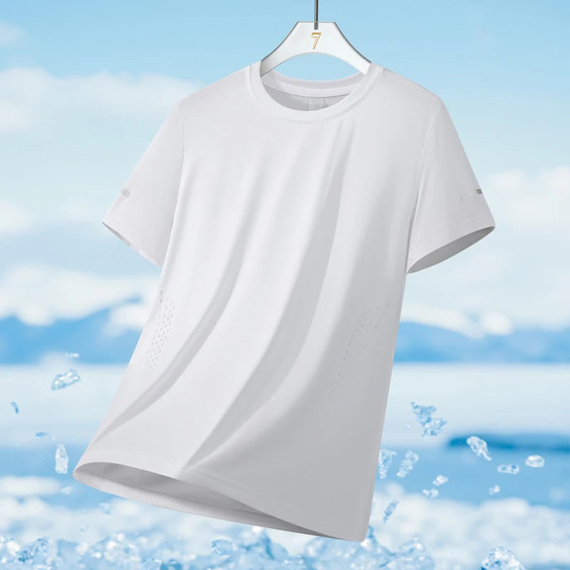Men's Quick Dry Reflective Running T Shirt