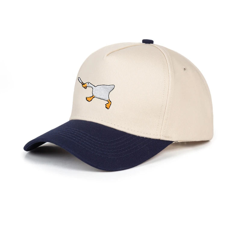 Unisex Embroidered Goose Baseball Cap