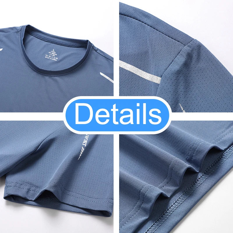 Men's Quick Dry Breathable Outdoor Sports T Shirt